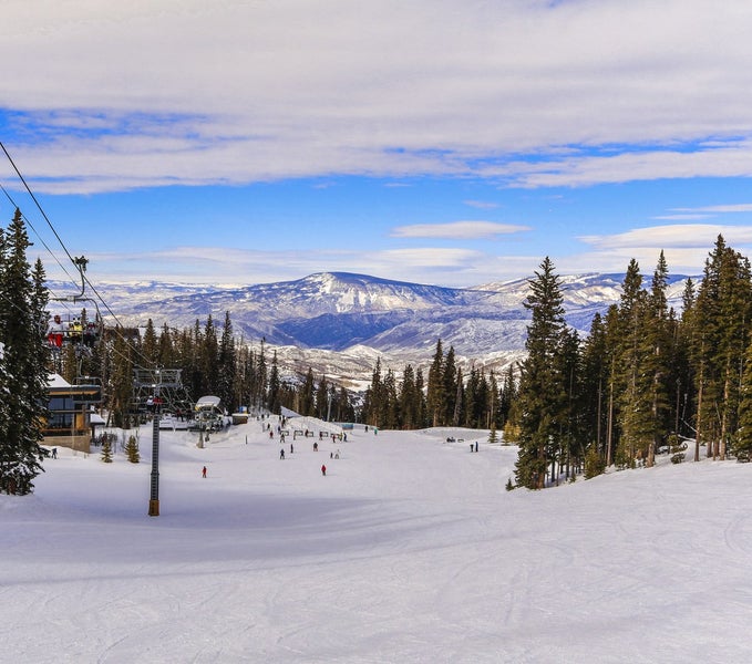 Slopes at Snowmass Ski Resort