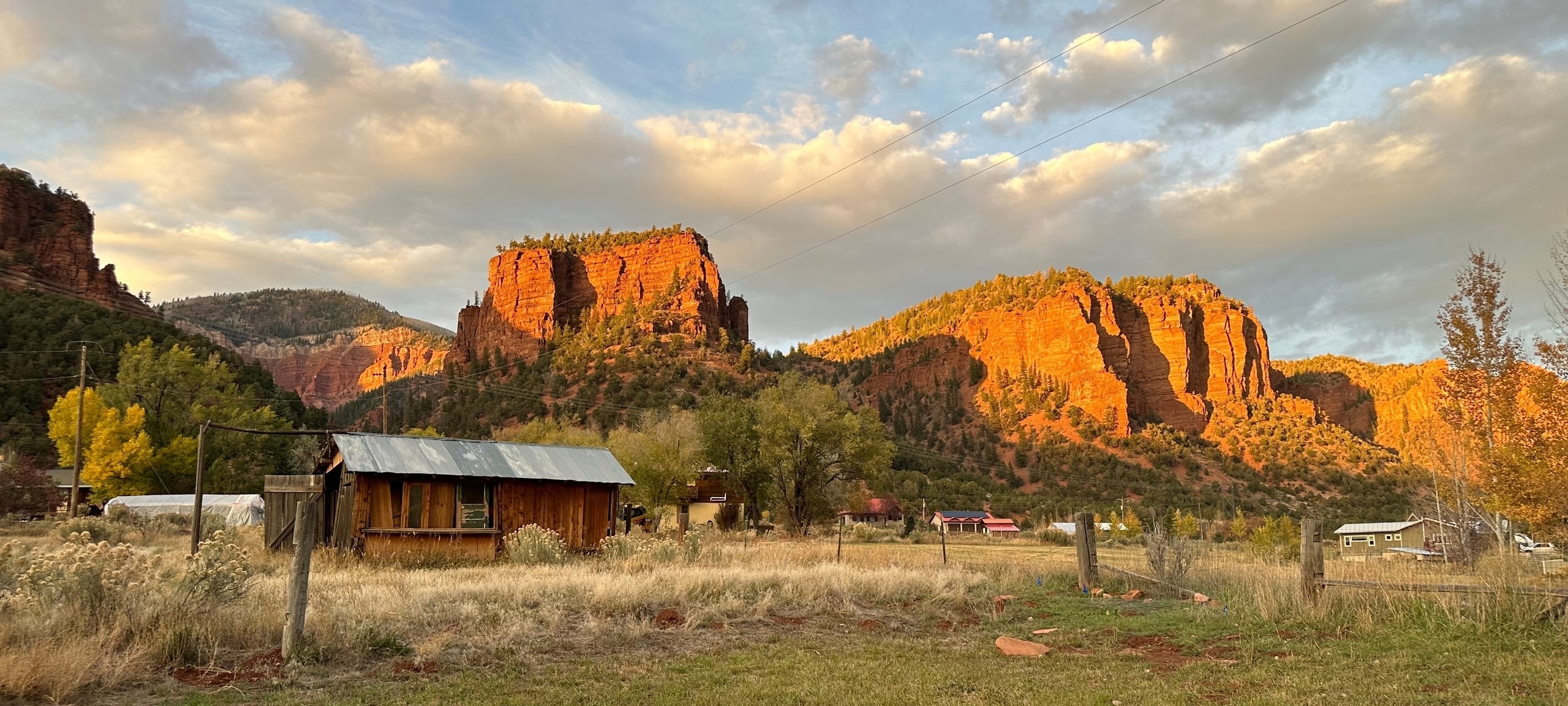 7 Castles Ranch in Basalt, CO during autumn